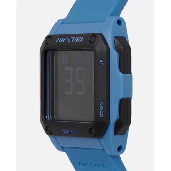 Rip Curl Men's Odyssey Surf Tide Digital Watch in Marine Blue - Picture 2 of 5